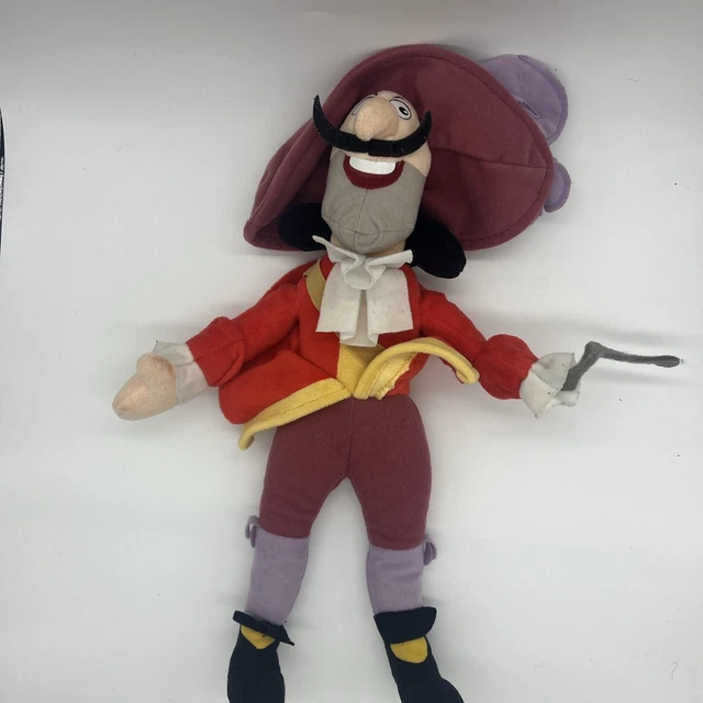 Captain hook 2024 plush doll