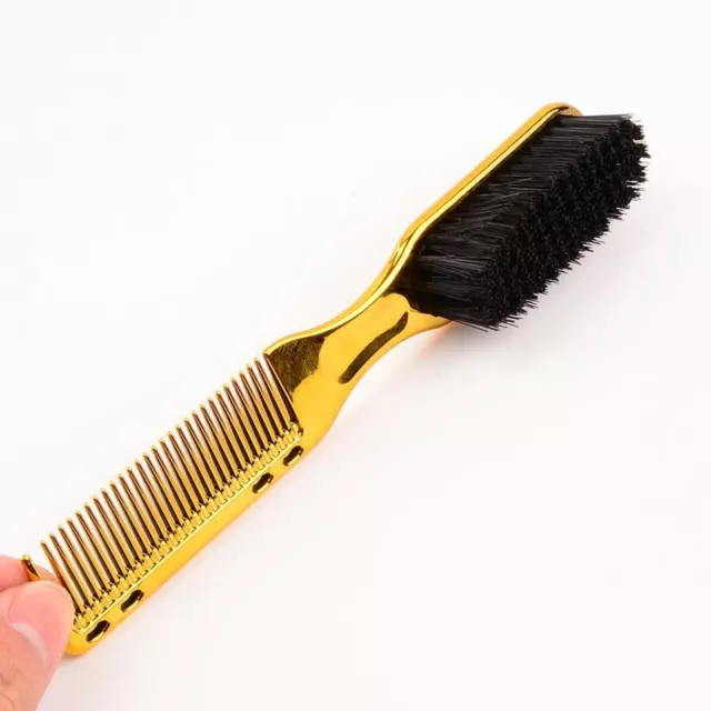 1PC Double-sided Comb Brush Small Beard Styling Brush Professional Shave Brus Sb