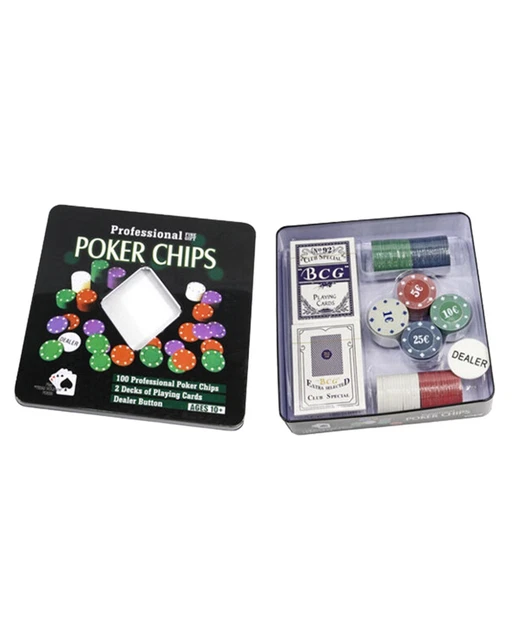 poker et jeux vintage: verres, cartes, caroussel, jetons, cabaret - Poker Chips & Accessories