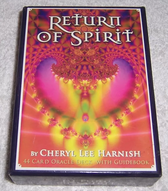 Return of Spirit Oracle Cards by Cheryl Lee Harnish 44 Card Oracle Deck with gui