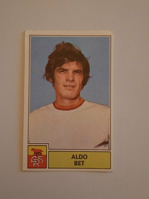 1971-72 Panini Calciatori Aldo Bet Roma Valida 