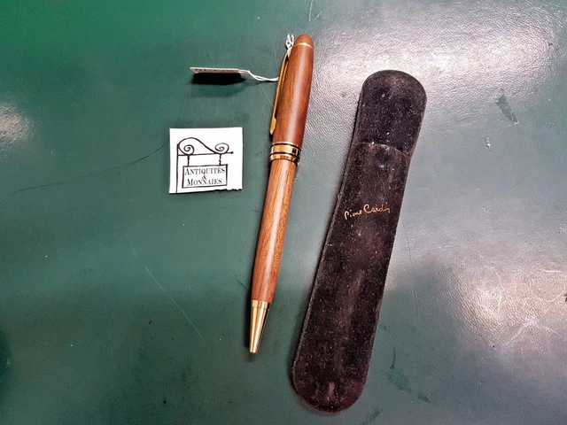 Stylo Pierre Cardin Avec étui - Occasion - Modèle Bille Ou Roller - Accessoire D'écriture De Marque