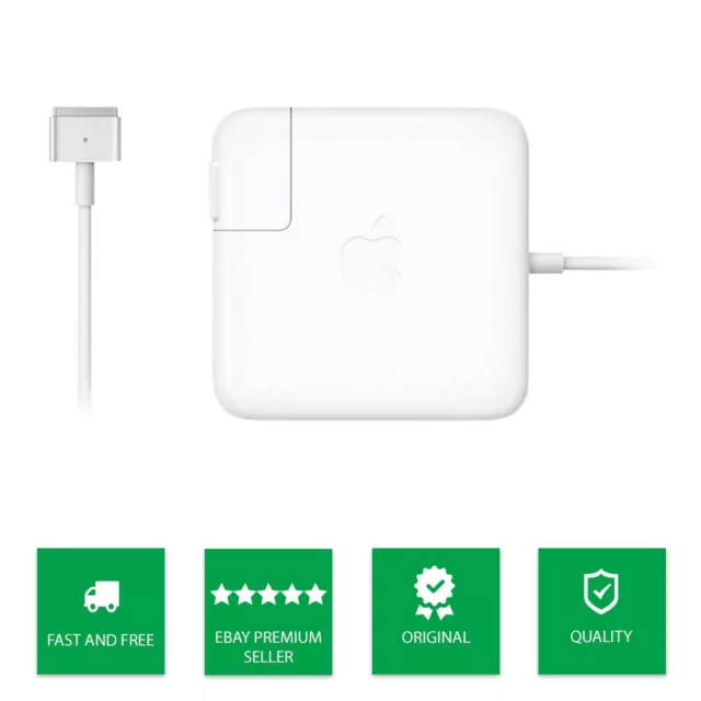 Original Apple 85W MagSafe 2 Macbook Pro 15"" & 17"" Netzteil Ladegerät