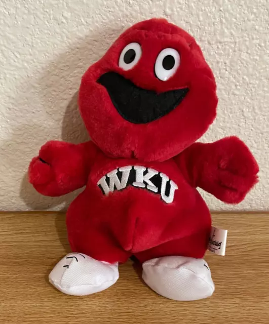 Western Kentucky University Hilltoppers Big Red Plush Vintage Plushie 3.25x3 in