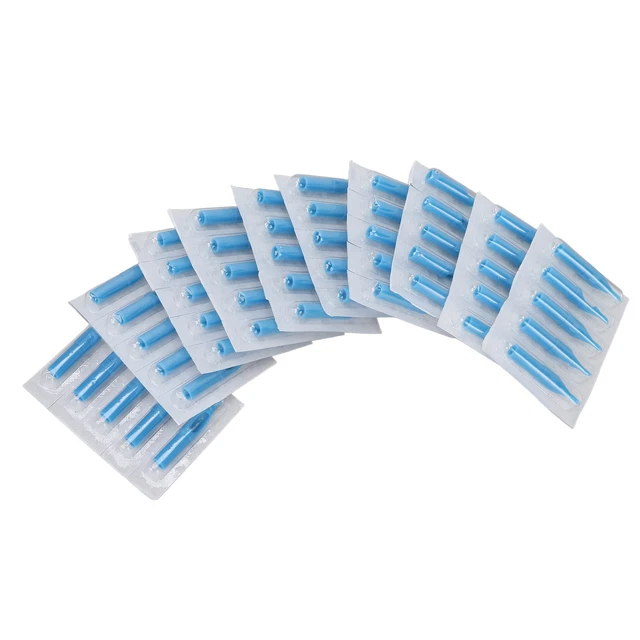 (5DT)50pcs Tattoo Needle Tips Set Independent Packaging Disposable Tattoo BHC