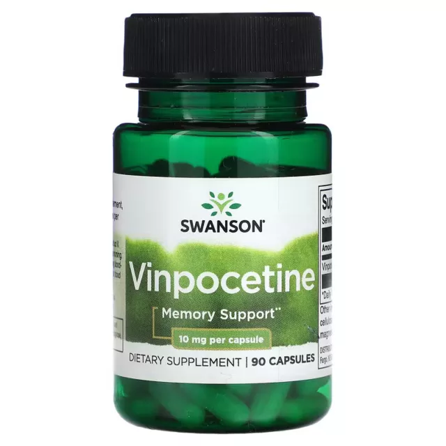 Vinpocetin® 10-20-30mg 60-90 Kapseln Swanson Nervensystem