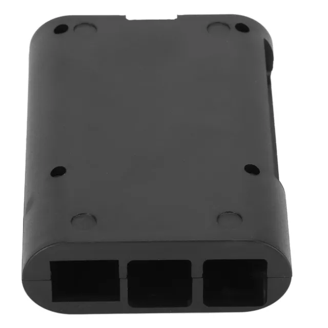 (black)ABS Microcomputer Box Protective Enclosure Efficient Lightweight Scratch