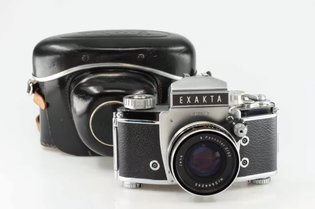 Ihagee Exakta Varex IIb Kamera Camera mit Carl Zeiss Pancolar 2 50 mm 91751