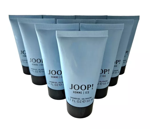 Joop Homme Ice 500 ml DG Duschgel Shower Gel ( 10x 50 ml )