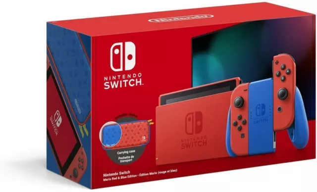 Nintendo Switch Console Fortnite,Animal Crossing, Mario,Grey Neon Red ,Monster