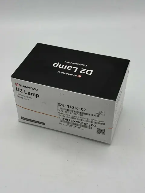 New Genuine Shimadzu 228-34016-02 Deuterium Lamp, SPD-20A/AV/10Avp/Avvp In stock