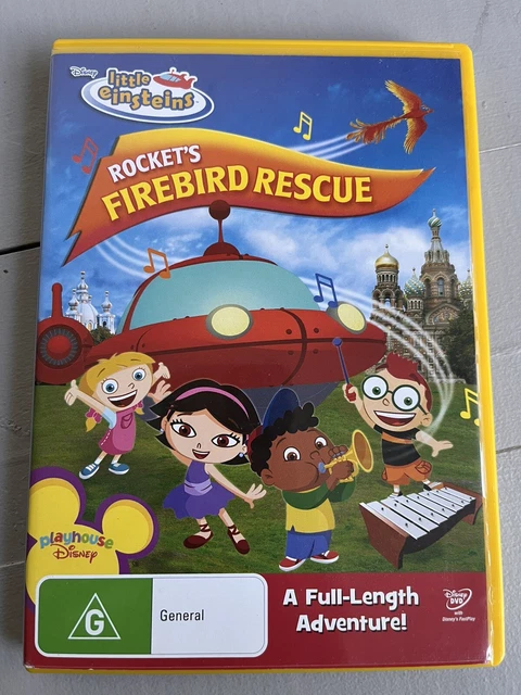 LITTLE EINSTEINS DVD Rockets Firebird Rescue Great Condition