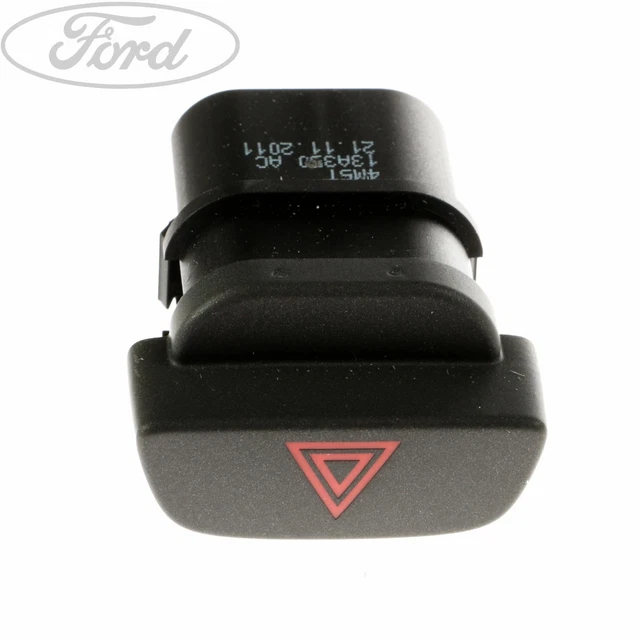 GENUINE FORD FOCUS Mk2 Fiesta Mk6 Fusion Hazard Light Warning Switch
