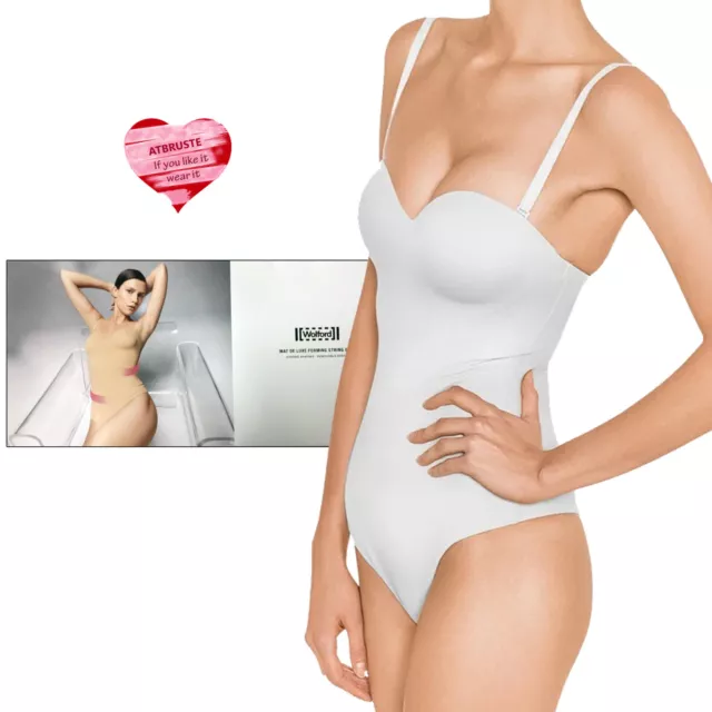 Wolford tappetino di lusso forma. String Body • XS / C • bianco... purista ed elegante