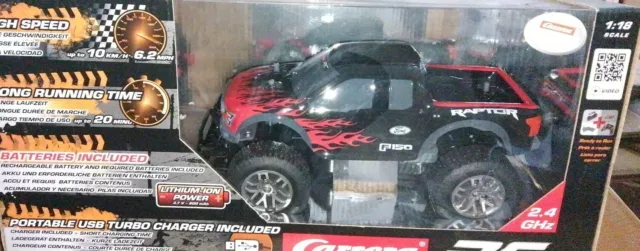 Carrera RC Full Function Ford F-150raptor Rouge