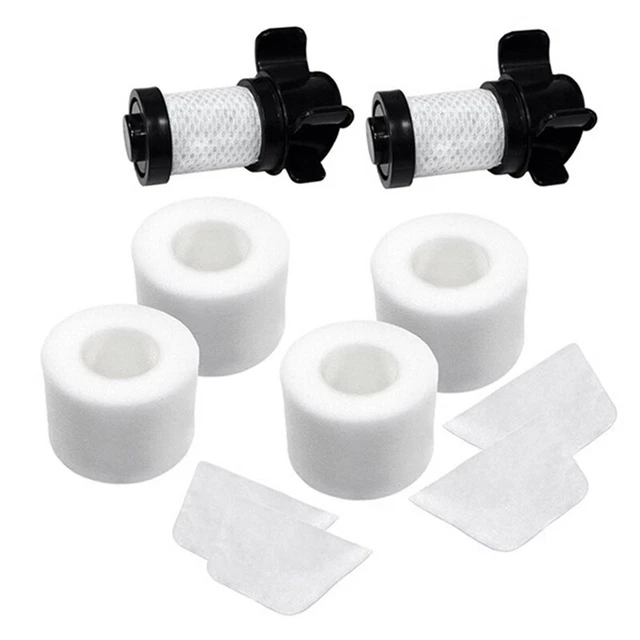 Filter 2X + 4 Packung Filter Kompatibel für Ionflex Duoclean Vakuum Ic205 IfU4S9