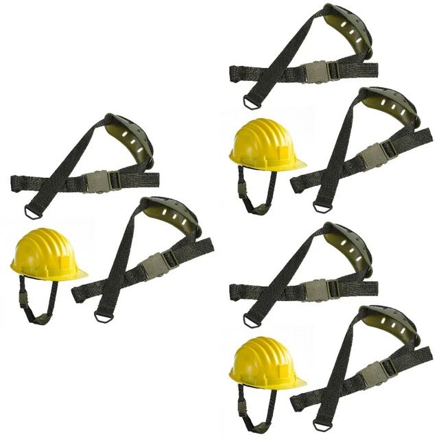 6 pz cinghia per mento regolabile in nylon cinghia per casco protettivo universale