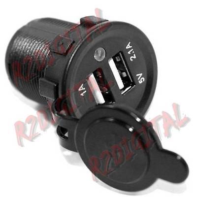 BenQ Lattina doppia presa accendisigari 12V 10A e doppia presa USB RING 