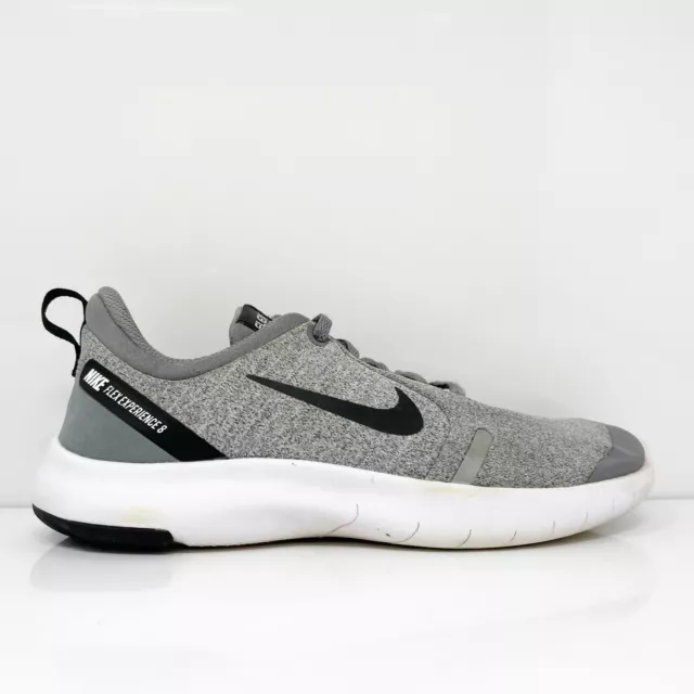 Nike Boys Flex Experience RN 8 AQ2246-003 Gray Running Shoes Sneakers Size 6Y