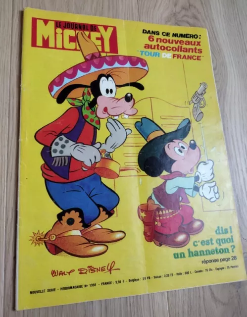 Le journal de Mickey n°1358 hebdomadaire V.F - 09/07/1978 3