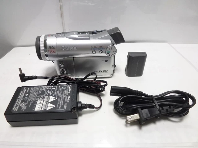 【Canon】DM-FV20　MiniDV CANON DM-FV M20 Minidv Digital Video Camera With Current