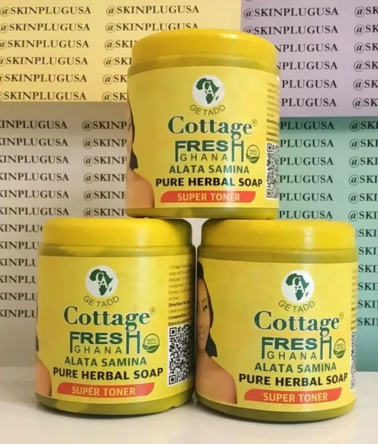 Getadd Cottage Fresh Alata Samina Herbal "Super Toner" Soap. ORIGINAL 550g