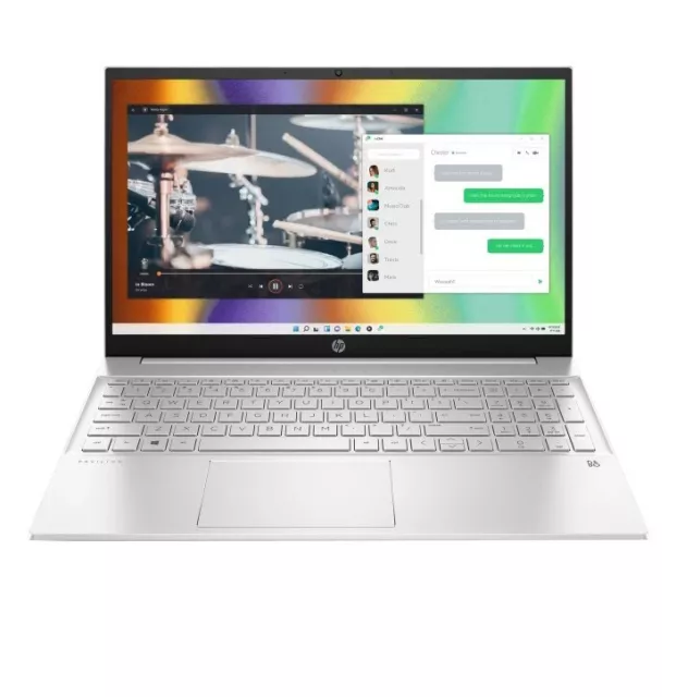 HP Pavilion 15-eg3009na Touchscreen Laptop – Core™ i3, Silver
