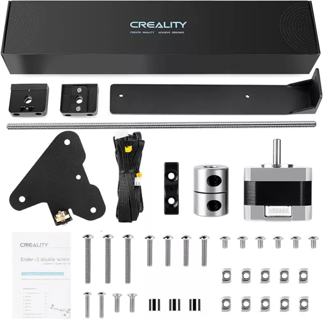Creality Ender 3 Dual Z-Axis Upgrade Kit with Lead Screw, Stepper Motor and Meta