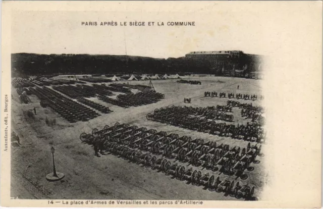 CPA Commune PARIS Place d'Armes de Versailles GUERRE MILITAIRE 1870 (46959)