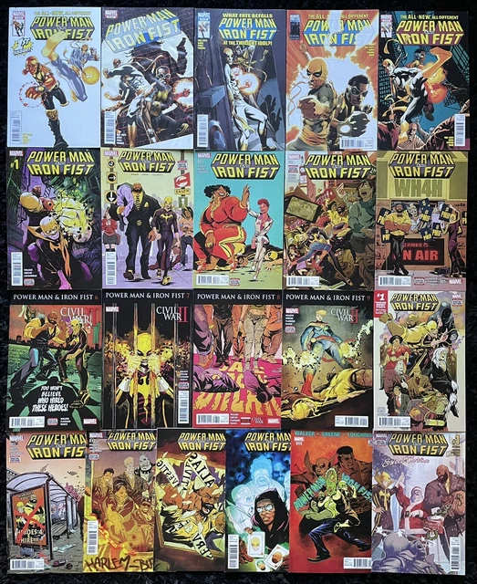 Power Man and Iron Fist Vol. 2 #1-5 (2011) & Vol. 3 #1-15 + Annual #1 (2016)
