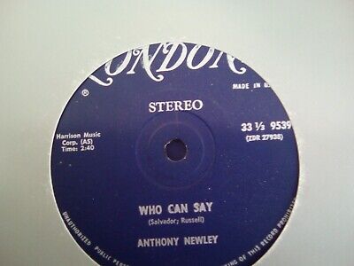 anthony newley who can say 33rpm