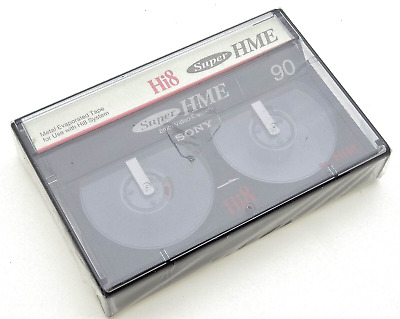 Nueva cinta de video de 90 minutos Sony Hi-8 Super HME - ¡Calidad superior!
