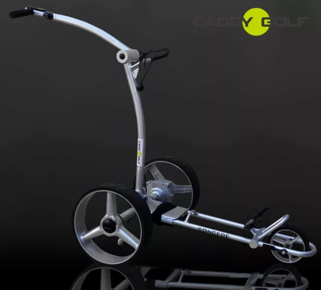 LITIO CADDY-GOLF concede ELECTRO TROLLEY plata TEMPORIZADOR MEMORIA MOTOR 350W