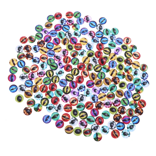200 Pcs Round Glass Gems Jewellery. Platform Keywords: Dragon Eye Longan
