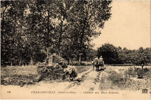 CPA Franconville Chemin des Onze Arpents FRANCE (1330950)