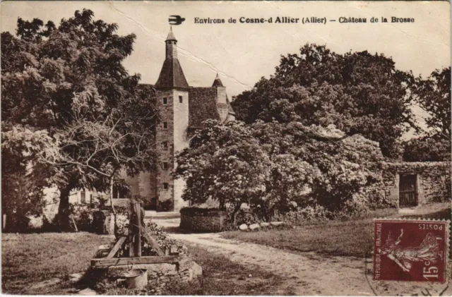 CPA COSNE-d'ALLIER Environs - Chateau de la Brosse (1200761)