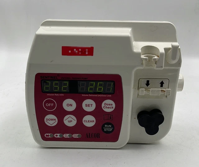 ALCOR SENTINEL ENTERAL Feeding Pump S20007i 117.00 PicClick