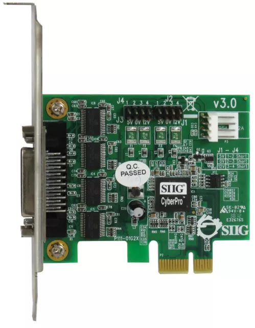 SIIG JJ-E40011-S3 Dp Cyberserial 4S Pcie 2