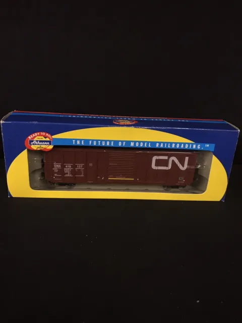 Athearn Ho Scale #92885 50' P-S Box Car Canadian National #419137