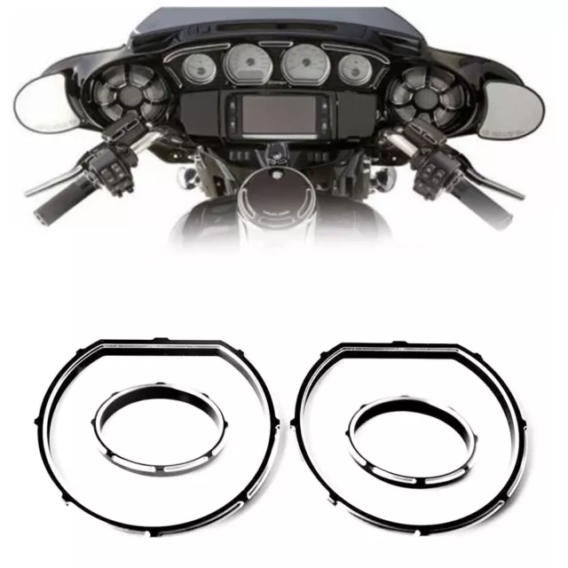 Instrument Board Gauge Bezel Kit Fit For Harley Electra Glide Ultra Limited 14+