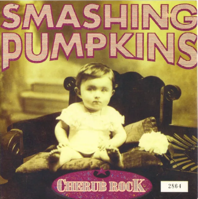Smashing Pumpkins - Cherub Rock, Ltd Numbered Clear vinyl 7" Hut HUT 31, 1993 NM