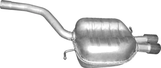 Terminale silenziatore post-silenziatore POLMO 30.54 per PASSAT CC 3C2 3C5 VW B6 357