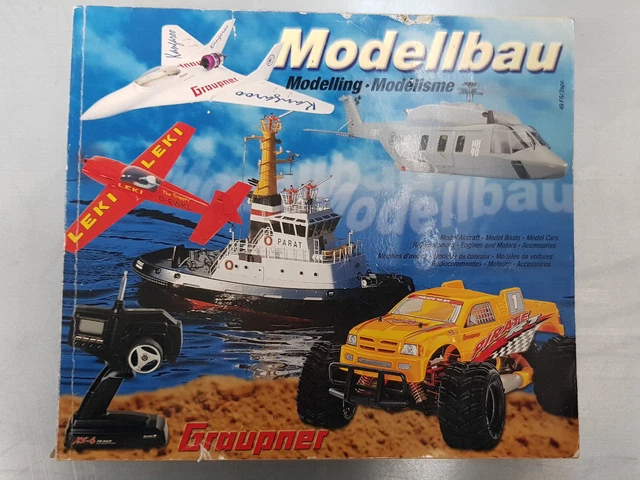 CATALOGUE NOUVEAUTES 1999 GRAUPNER MODELLING MODELISME MODELLBAU 115
