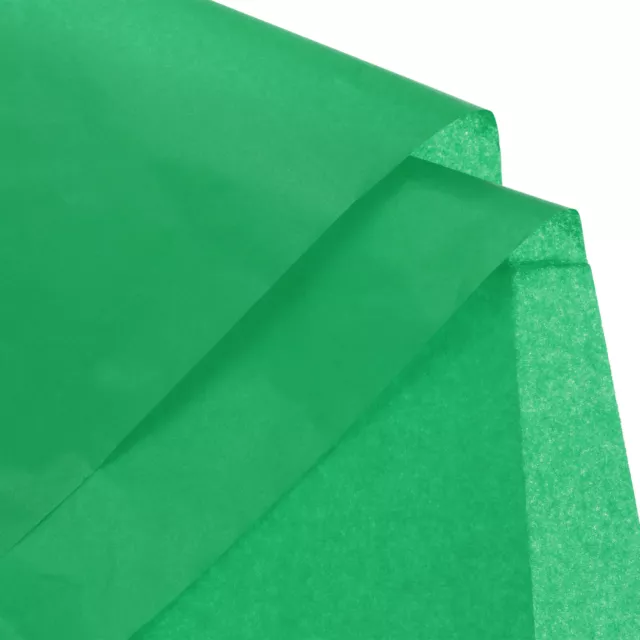 Geschenkpapier Seidenpapier Grün 27x19 Zoll für Dekoration 25 Stück