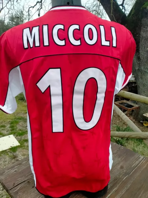 Maglia calcio Vintage AC Perugia #10 MICCOLI - SHIRT JERSEY CAMISETA