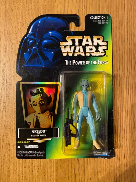 STAR WARS Kenner Hasbro Action Figure  - Greedo with blaster pistol