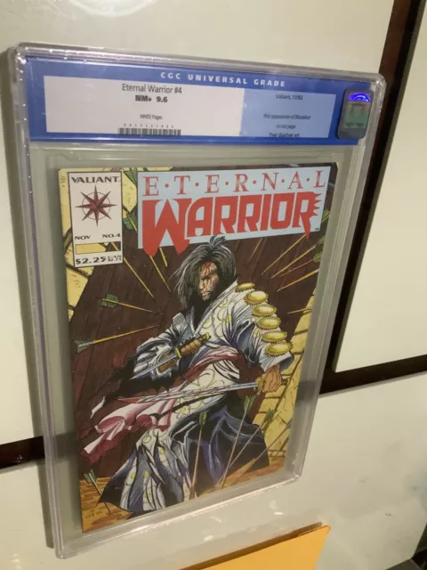 Eternal Warrior #4 CGC 9.6 Valiant 1st Apperance BLOODSHOT!