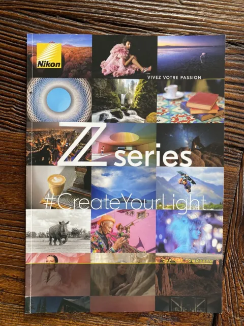Nikon Z brochure / Plaquette de présentation en francais 46 pages