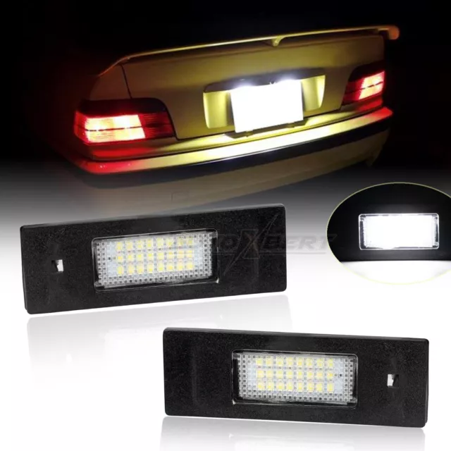 2x Kennzeichenleuchten LED für BMW 1er E81 E87 F20 F21 6 er F06 F12 F13