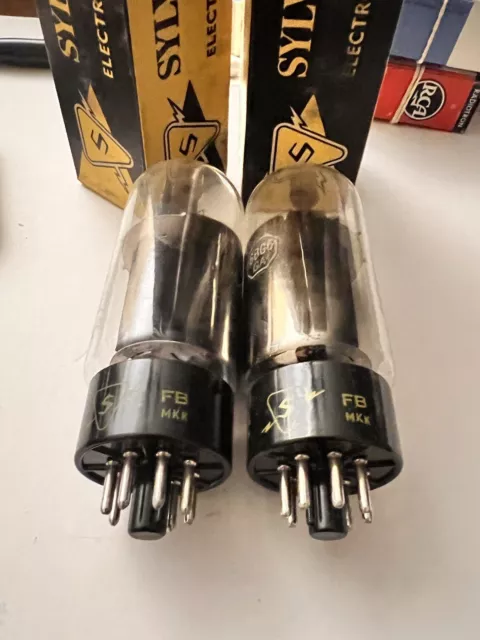 NOS RCA 6BG6G  Power  Vacuum Tube Valve (6L6, 5881) Close Match PAIR